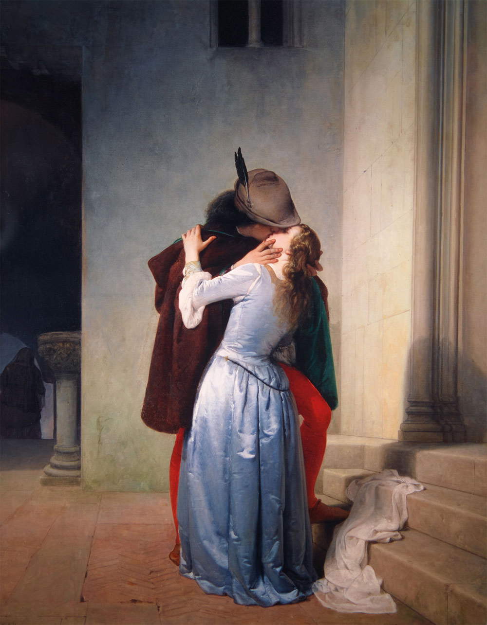 Francesco Hayez Analisi Delle Diverse Versioni De Il Bacio