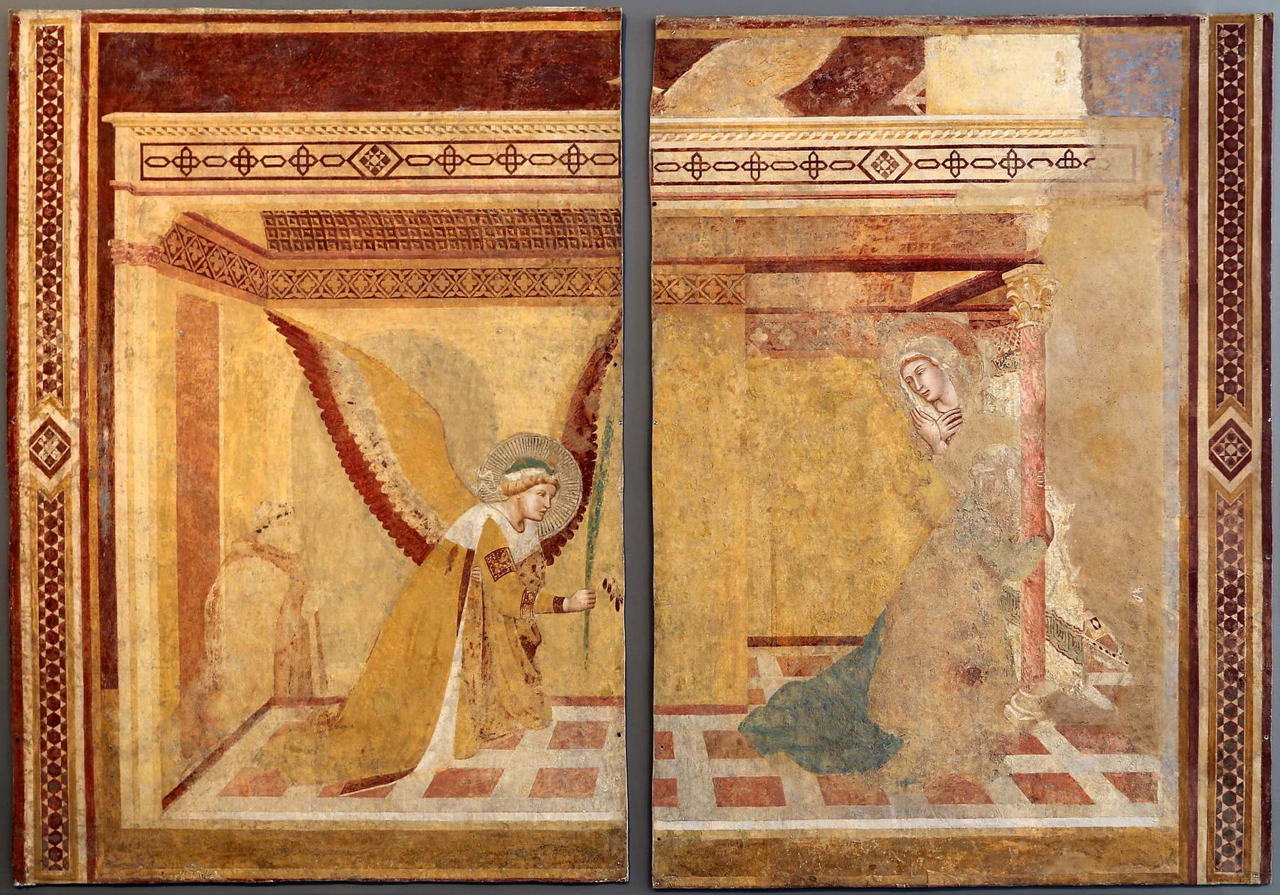 L Annunciazione Di Simone Martini