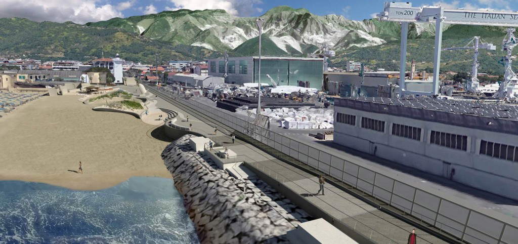 Carrara Partono I Lavori Per Il Nuovo Waterfront Una Passeggiata Sul