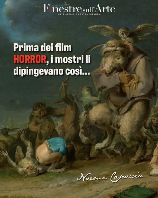 Nel Secolo d’Oro olandese, #streghe , #demoni e apparizioni diedero vita a un repertorio di immagini origin...