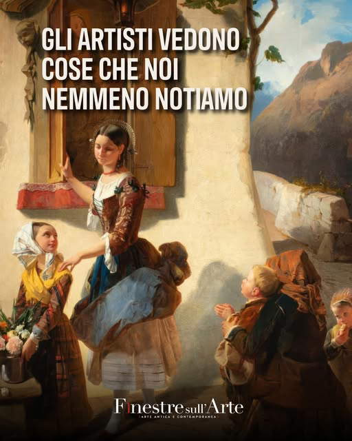 Gli artisti vedono cose che noi nemmeno notiamo. 👀