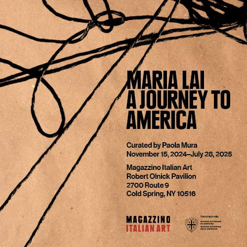 Maria Lai. A Journey to America. Cold Spring (New York), dal 15 novembre 2024 al 28 luglio 2025