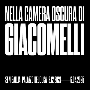 Nella camera oscura di Giacomelli. Senigallia, Palazzo del Duca, fino al 6 aprile