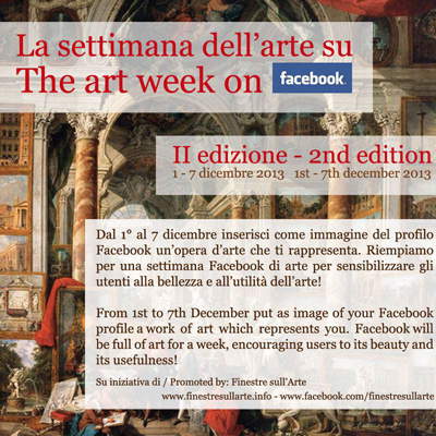 Settimana dell'Arte su Facebook - II edizione