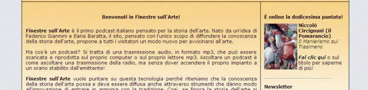 Finestre Sull'Arte wird vier Jahre alt!