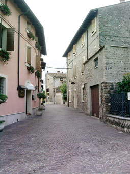 Gasse in Borghetto sul Mincio