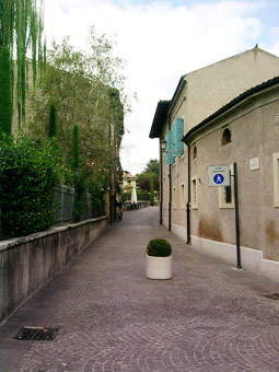 Straße in Borghetto