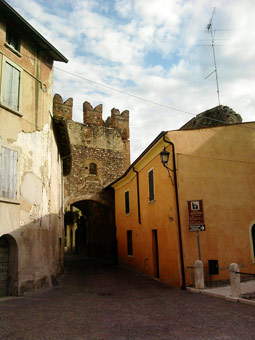 Gasse in Borghetto sul Mincio