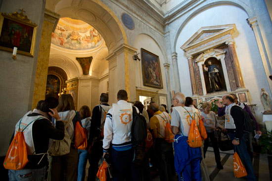 Maratoneti FAI alla scoperta della chiesa di San Francesco a Ripa a Roma - © Riccardo Musacchio