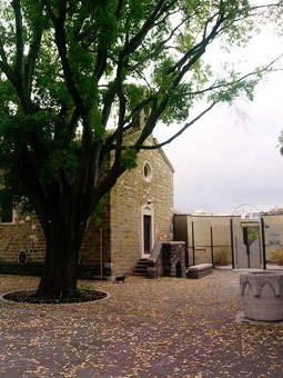 La pequeña iglesia de San Michele al Carnale