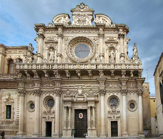 Lecce, la Basilica di Santa Croce