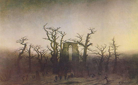 Caspar David Friedrich, Abbazia nel querceto