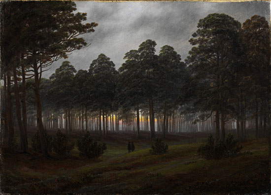 Caspar David Friedrich, La sera