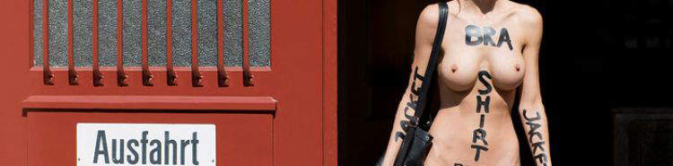 La performance de Milo Moiré: ¿es posible hablar de arte?