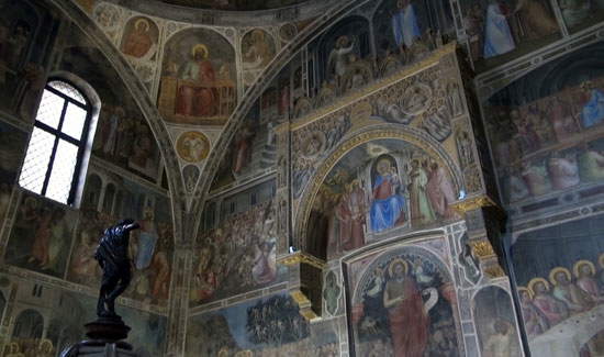 Die Fresken von Giusto de' Menabuoi im Baptisterium von Padua