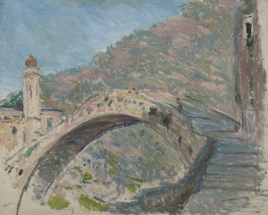 Claude Monet, Il Ponte di Dolceacqua (1884; Williamstown, The Clark Art Institute)