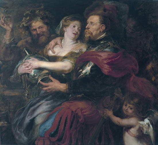 Pieter Paul Rubens, Venus und Mars (1632-1635; Genua, Palazzo Bianco)