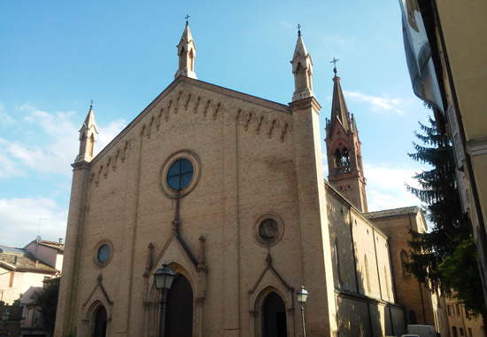 La iglesia parroquial de Castelvetro