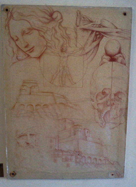 Leonardo da Vinci, Schizzi preparatori, 1498 (di Virginia Fontanabona ed Elvis Venturini)