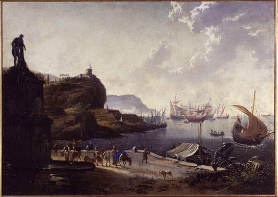 Hans de Jode, Porto di mare