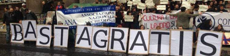 Culture is work, and work pays: the National Association of Archaeologists to the mayor of Rome