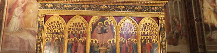 Giotto: das wiedervereinigte Polyptychon der Baroncelli