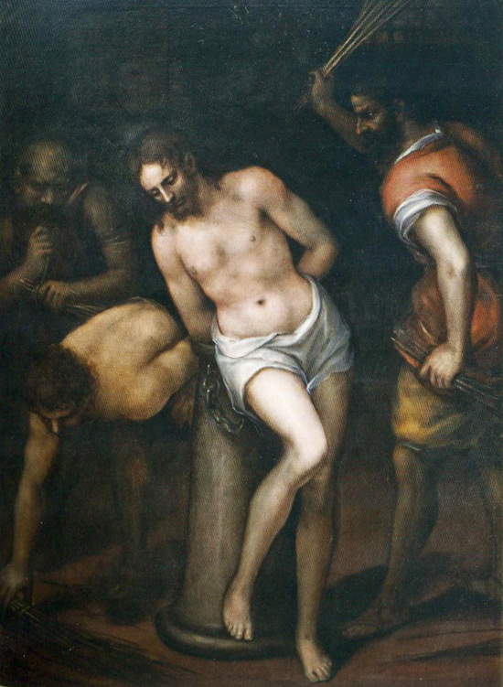 Cesare Corte, Cristo alla colonna