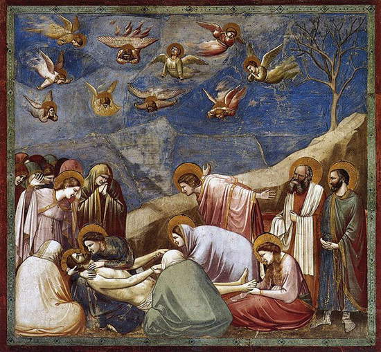 Giotto, Compianto sul Cristo morto