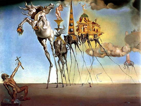 Salvador Dalí, Tentation de saint Antoine