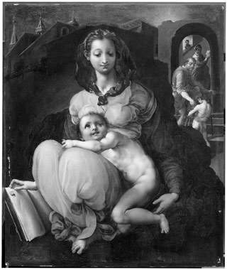 Francesco Morandini detto il Poppi, Madonna col Bambino