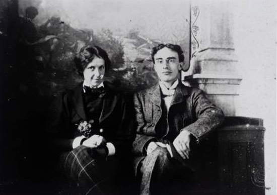 Helen Coombe e Roger Fry nel 1897