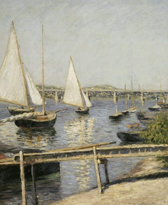 Gustave Caillebotte, Barche ad Argenteuil