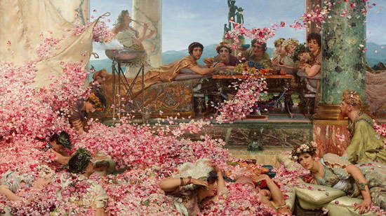 Lawrence Alma-Tadema, Les roses d'Héliogabale