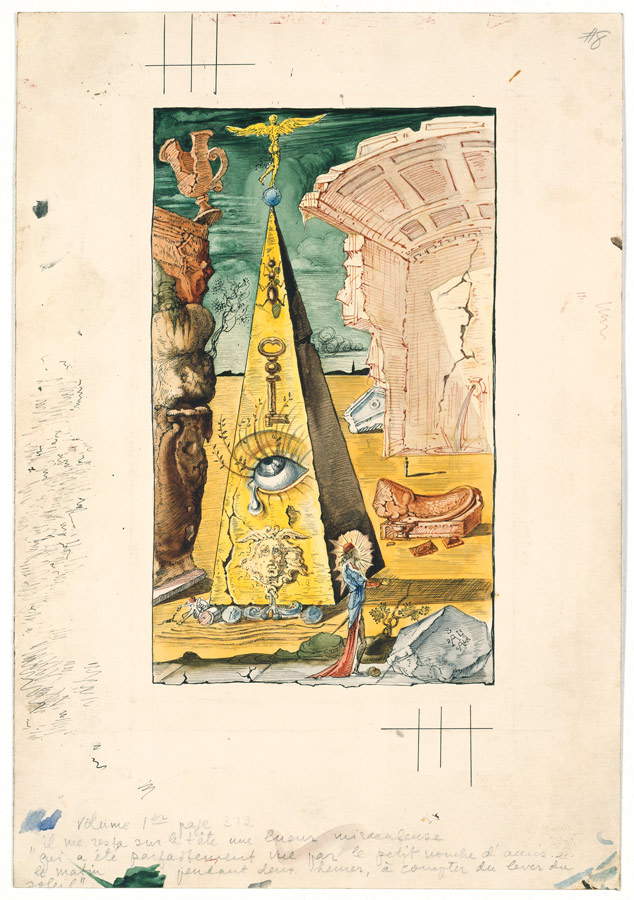 Salvador Dalí, Illustration für Die Autobiographie des Benvenuto Cellini