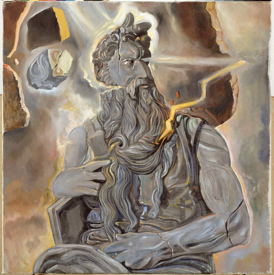 Salvador Dalí, Ohne Titel Moses