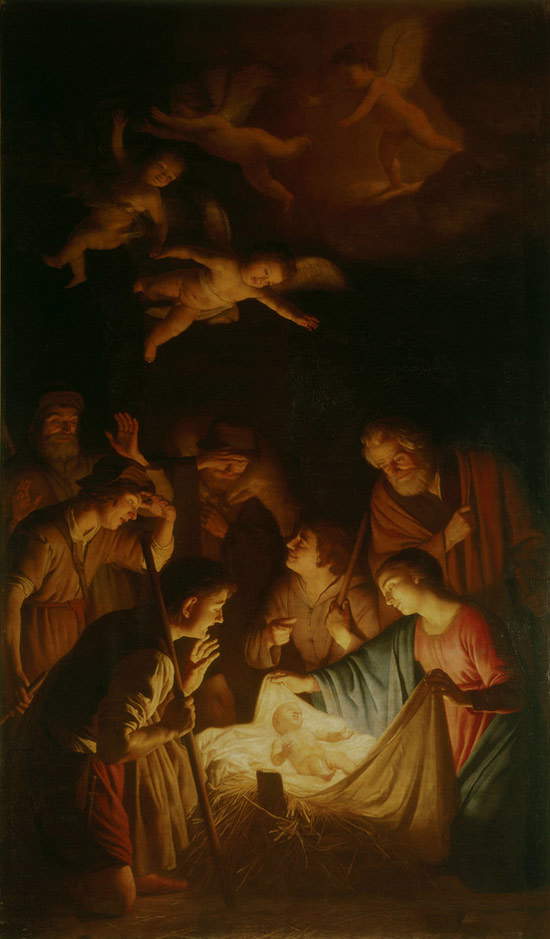 Gerrit van Honthorst, Adorazione dei Pastori