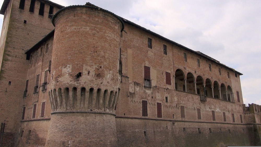 Vista della Rocca Sanvitale