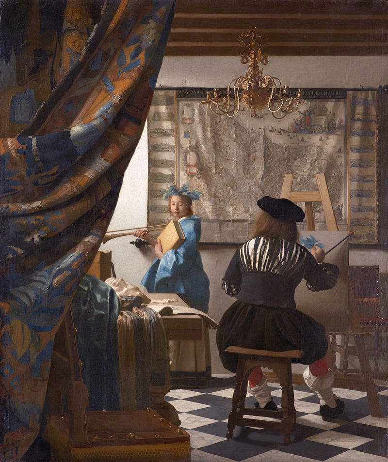 Jan Vermeer, Il pittore e la modella