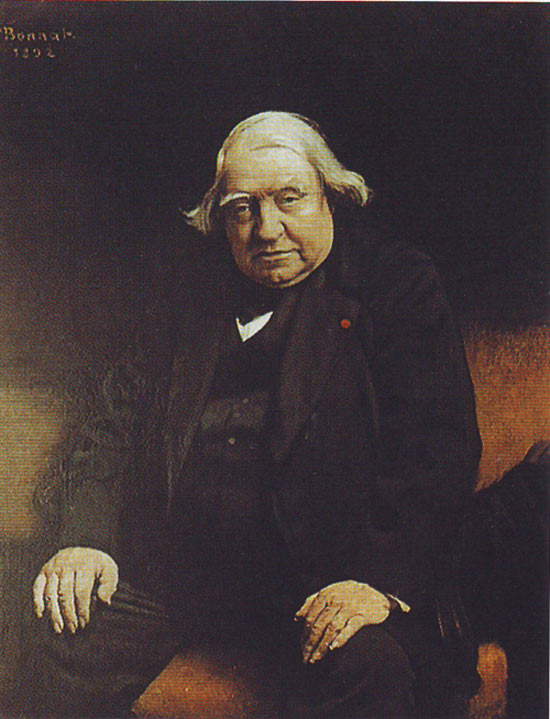 Léon Bonnat, Porträt von Ernest Renan