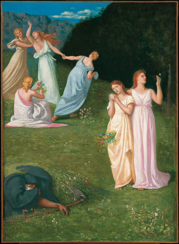 Pierre Puvis de Chavannes, Die jungen Frauen und der Tod