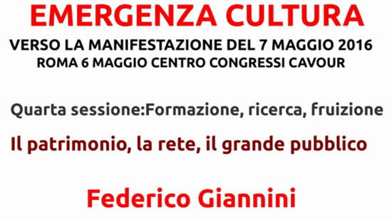 Federico Giannini, Il patrimonio, la rete, il grande pubblico