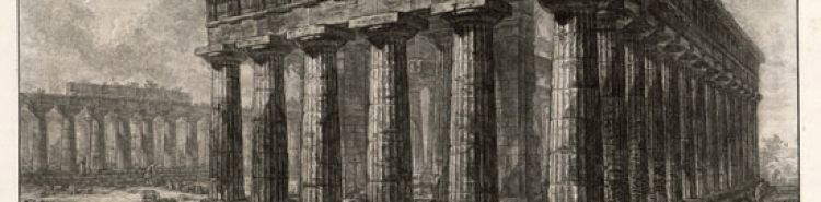 Los templos de Paestum en los grabados de Giovanni Battista Piranesi