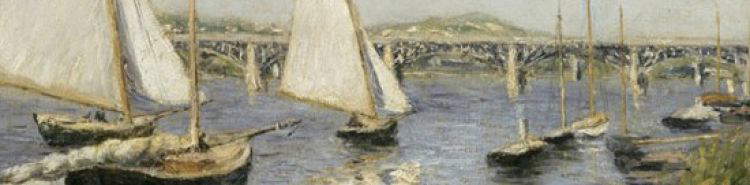 Arte y deporte. La vela según Gustave Caillebotte