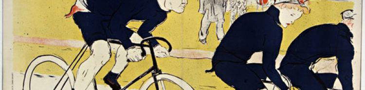 Art and sport. Cycling according to Henri de Toulouse-Lautrec.
