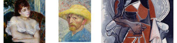 Renoir, Van Gogh and Picasso: Detroit portraits compared