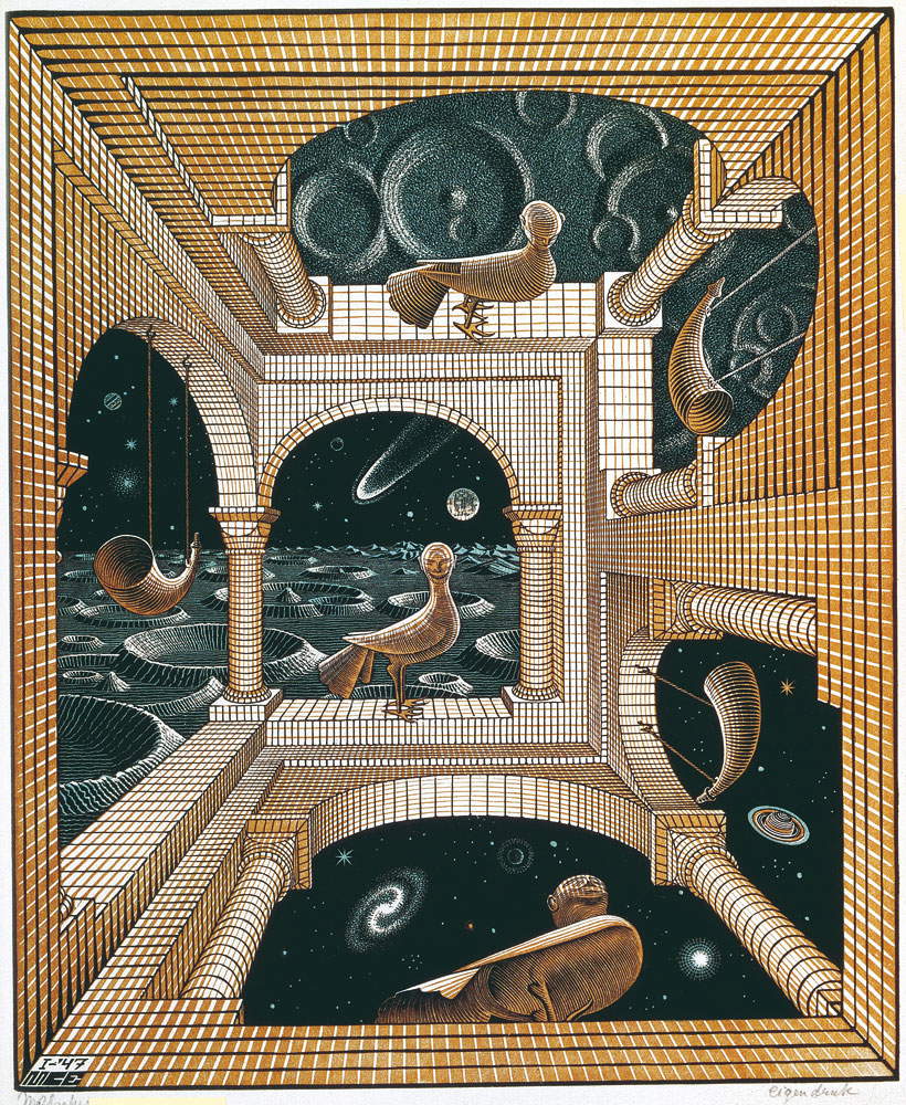 Maurits Cornelis Escher, Autre monde II