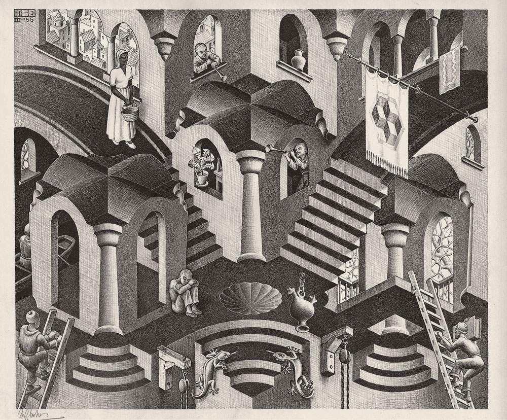 Die größte und umfassendste Ausstellung über Escher kommt nach Genua