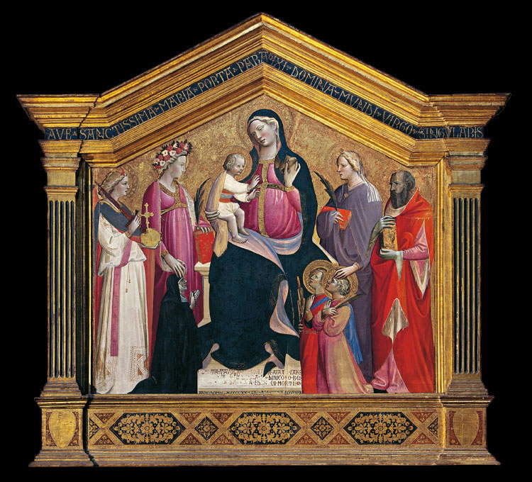 Giovanni dal Ponte, Retable de San Salvatore