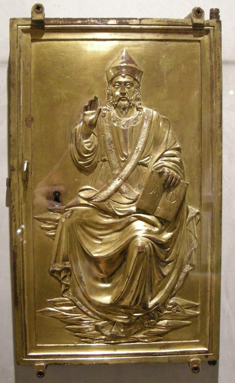 Lorenzo Ghiberti, Bénédiction du Christ