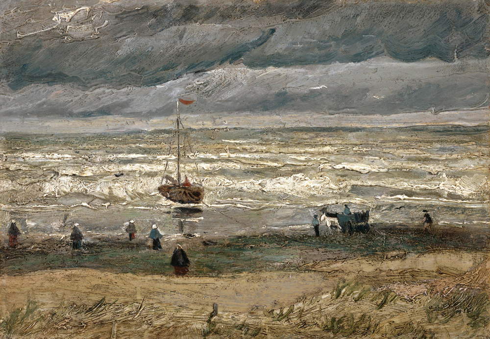 Vincent Van Gogh, Spiaggia di Scheveningen